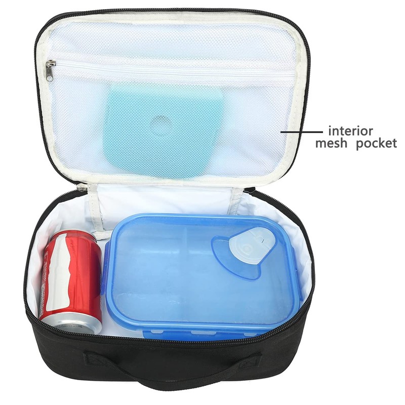 FlowFly Kids Lunch Box Insulated Soft Bag Mini Cooler Back