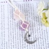 Soulnioi Soulnioi Natural Crystal Raw Stone Car Hanging Ornament Rose