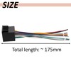 AERZETIX - C11904 13-Pin 5+8 ISO Combination Plug for Car
