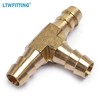 LTWFITTING T-Type Hose Fitting Connector 0.4 inch (10 mm) 5