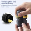 ​​Renmingfed 3-in-1 Pill Crusher Pill Cutter with Storage Box，Pill Grinder