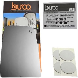 Burco 4587B Compatible With 20-23 Compatible withd Transit-150/250/350/350 HD, E-Transit Passenger Side Mirror Glass with Blind Spot Icon Detection Icon