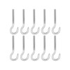 Yasorn 10-pack Edelstahl-Haken Schraube Schraube M4