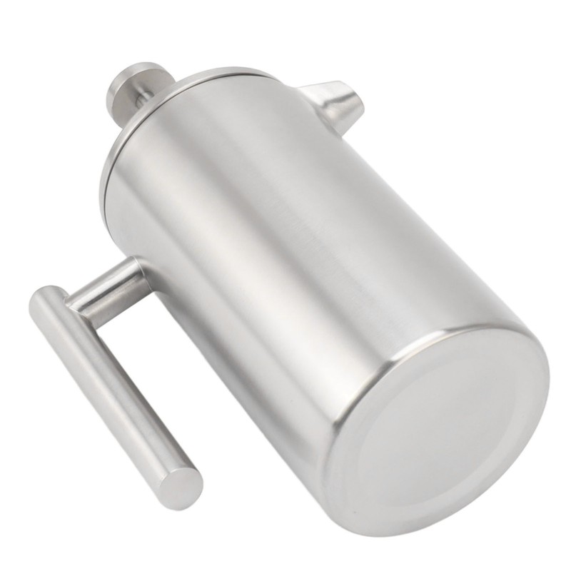 French Press Coffee Maker Dishwasher Safe Double Wall Insulated Rust