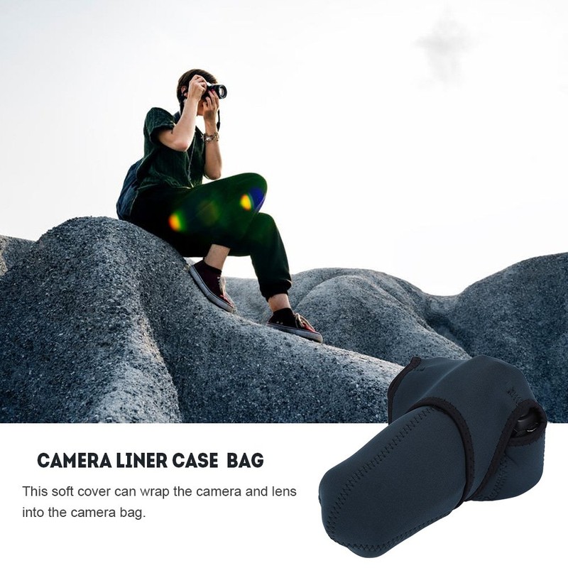 ASHATA Shockproof SLR/DSLR Camera Case Waterproof Nylon Camera Case Cover