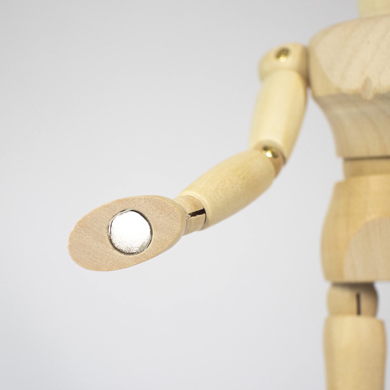 Mont Marte Mannequin – 20cm, made of Wood – Male