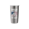 shields and axes we trust american viking norse mythology Stainless