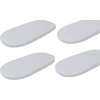 2 x Grey Moses Basket Fitted Sheets Set - 100%