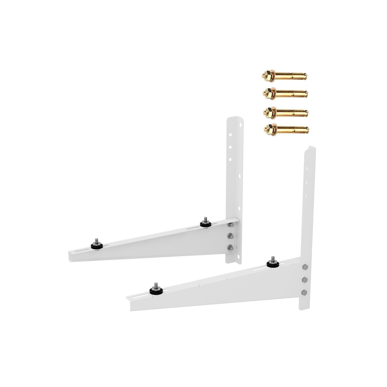 ZUAVIALA Outdoor Mini Split Wall Mounting Bracket for 9000 Btu to 36000 ...