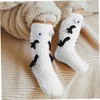 Funny Socks Fuzzy Cozy Thick Warm Holding Hands Socks with