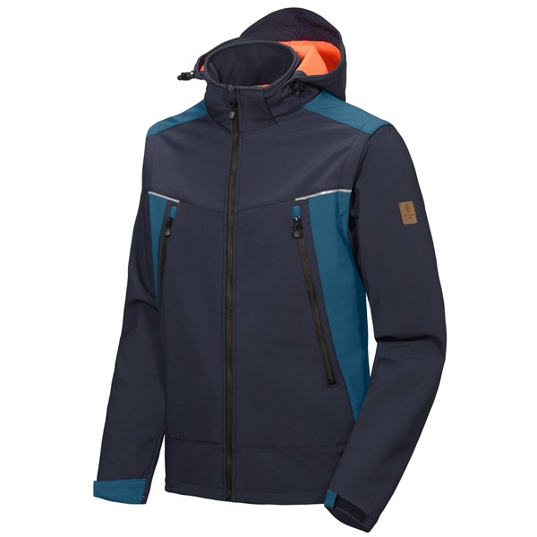 Little Donkey Andy Men's Waterproof Softshell Jacket with Detachable Sleeves