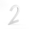 16 Inch Modern House Number, Floating House Number, Easy to