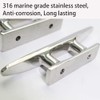 KAHACIYO Boat Cleat Open Base Boat Cleat 4 inch, Dock