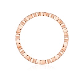 Lulu & Jane Damen Ring aus 925/- Sterling Silber mit Zirkonia Silberring Herz roségold