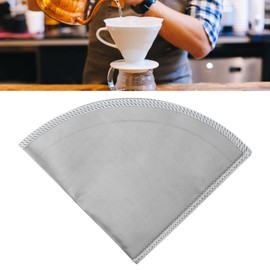 Stainless Steel Mesh Cone Coffee Filter 1‑2 Cup for Home Brewing