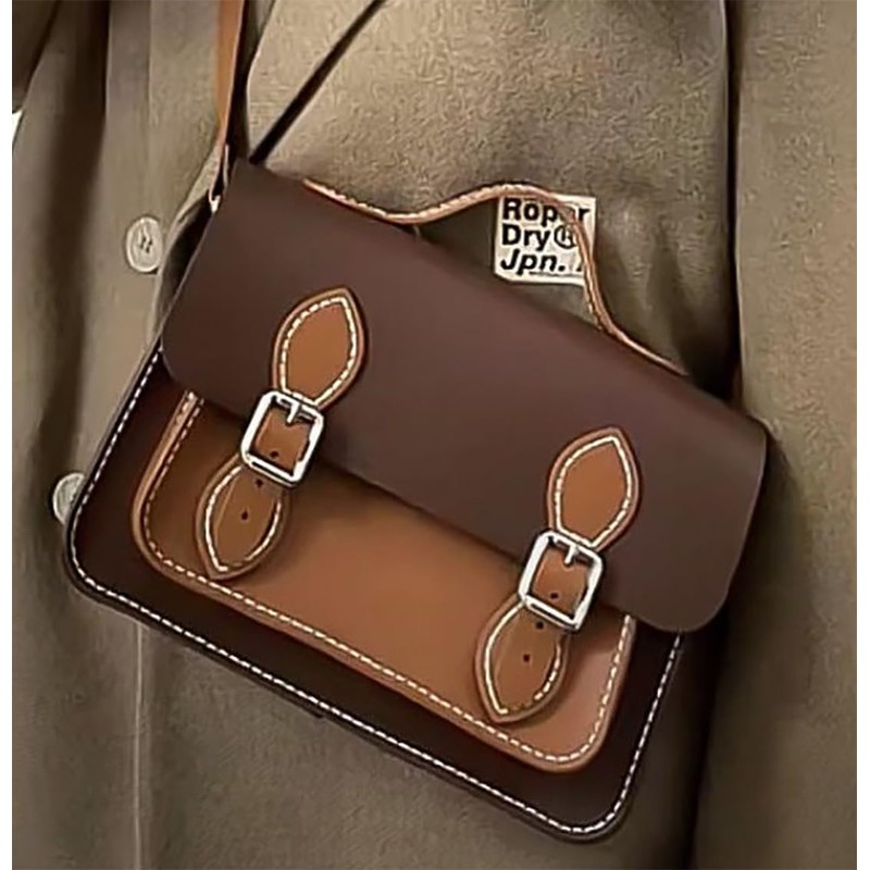 [narunaru] DIY Handmade Bag, 2-Way Bag, Self-Assembling Bag Set (Two-Tone