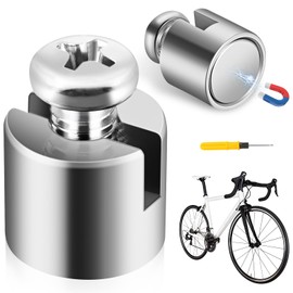 GZcaiyun Pack of 2 Spoke Magnet, Bicycle Spokes Magnet, Magnetic Speed Sensor for Speed Measurement for Ebike, Sports Bike, Mountain Bike, with Screwdriver