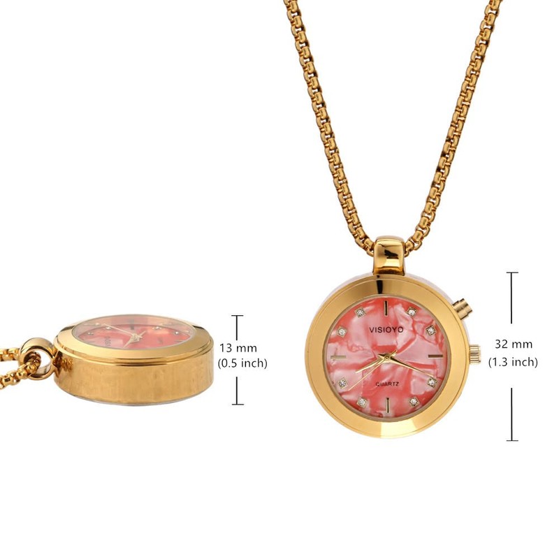 Ladies Pendant Talking Watch with Alarm, Talking Date and Time,