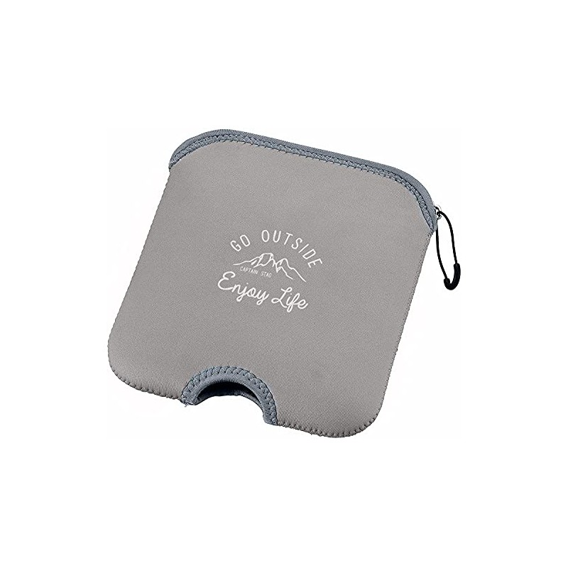 キャプテンスタッグ(CAPTAIN STAG) ホットサンドメーカー ホットサンドトースター トーストカバー カーキ モンテ UG-3084 180×190mm