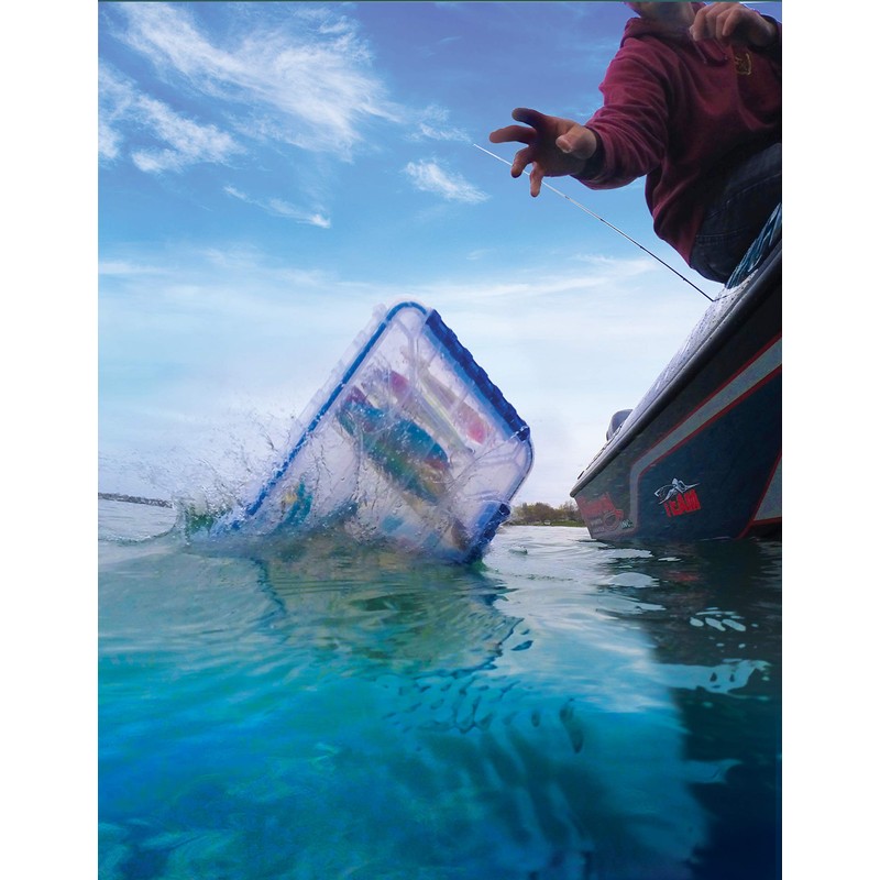 Flambeau Outdoors Waterproof Tuff Tainer - Fishing Lure, Tackle, and