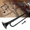 B Flat Plastic Bugle Cavalry Trumpet with Mouthpiece for Children