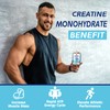 Creatine Monohydrate Gummies 5000mg for Men & Women 4 Packs,