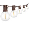 Mlambert 50Ft Outdoor String Lights G40 Globe Patio Lights with