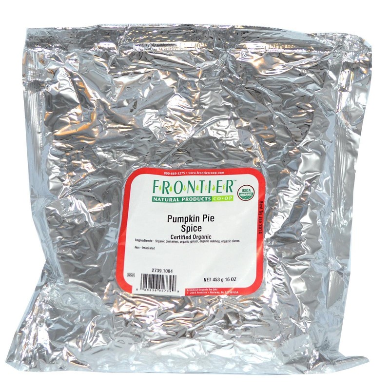 Frontier Natural Products Organic Pumpkin Pie Spice - 1 lb