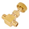 Breezliy 2 Piece Heavy Duty Brass Instrument Replacement Control Needle