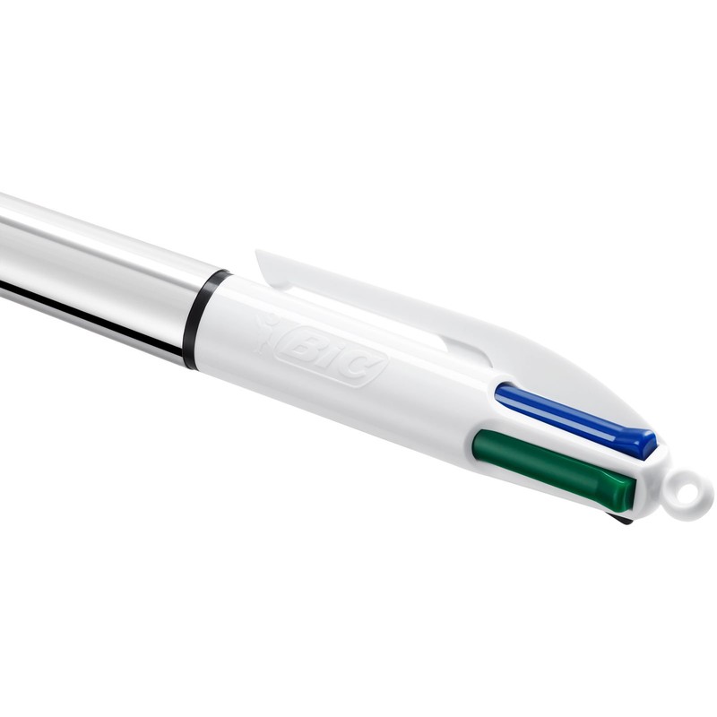 BIC 4 Colours Shine Ballpoint Pens Medium Point (1.0 mm)