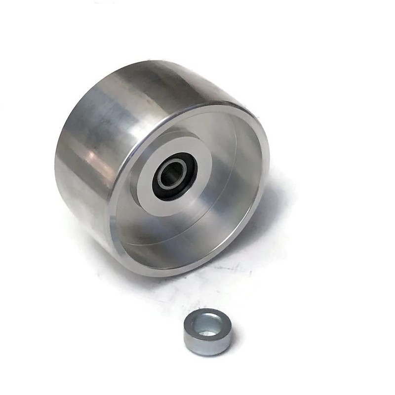 Nylon-Pulley Belt Grinder Wheel 4Inch Tracking Wheel for 2 x