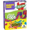 "Fruit Roll-Ups, Fruit by the Foot, Gushers" Fruit by the