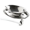 Lacor-62424-SAUCE SERVER LUXE W/SPOON ST.STEEL