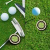 UP Hill Golf Ball Marker Round Mark with Level Function