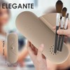 JESUS Funda para Brochas de Maquillaje, Bolsa de Maquillaje de