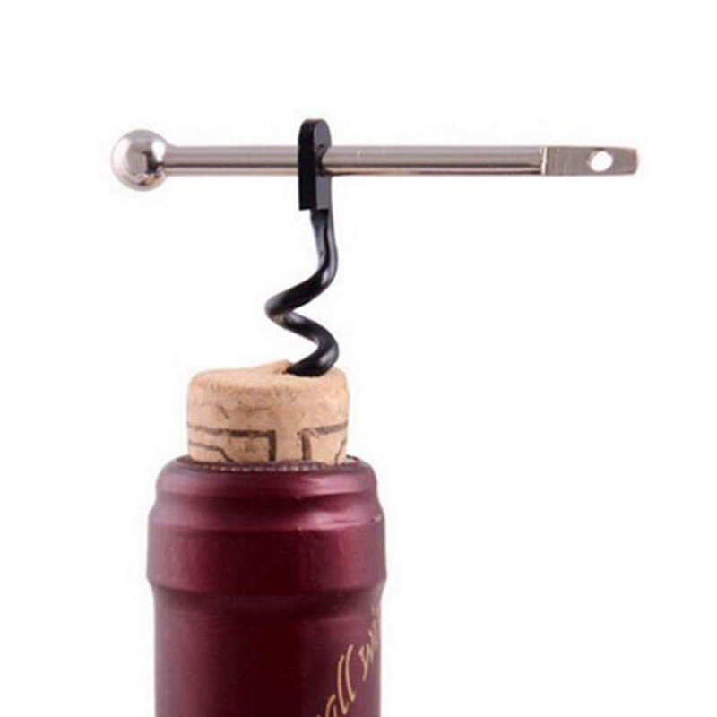 Pocket Mini Corkscrew Keyring Stainless Steel Corkscrew Key Chian for