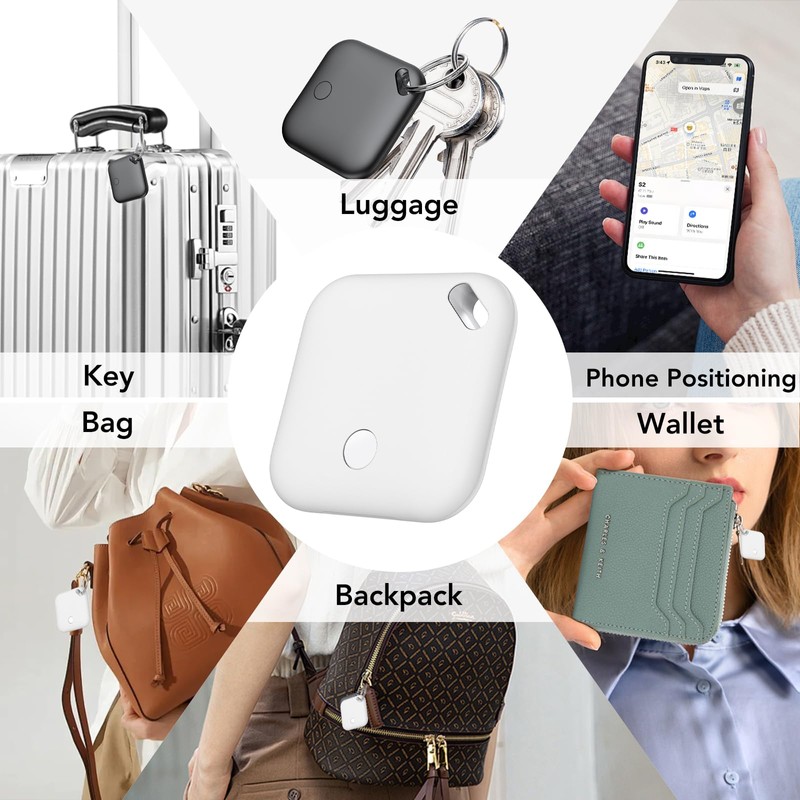 Air Tracker, Bluetooth Tracker Tag-4 Pack, Compatible with Apple Find