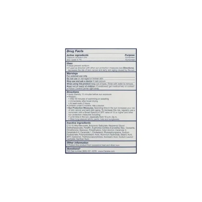 Cerave Stick Protector Solar Spf 50, 0,47 Oz