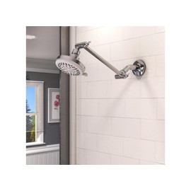 KEENEY K702CP Shower Head, 3.90", Polished Chrome Finish