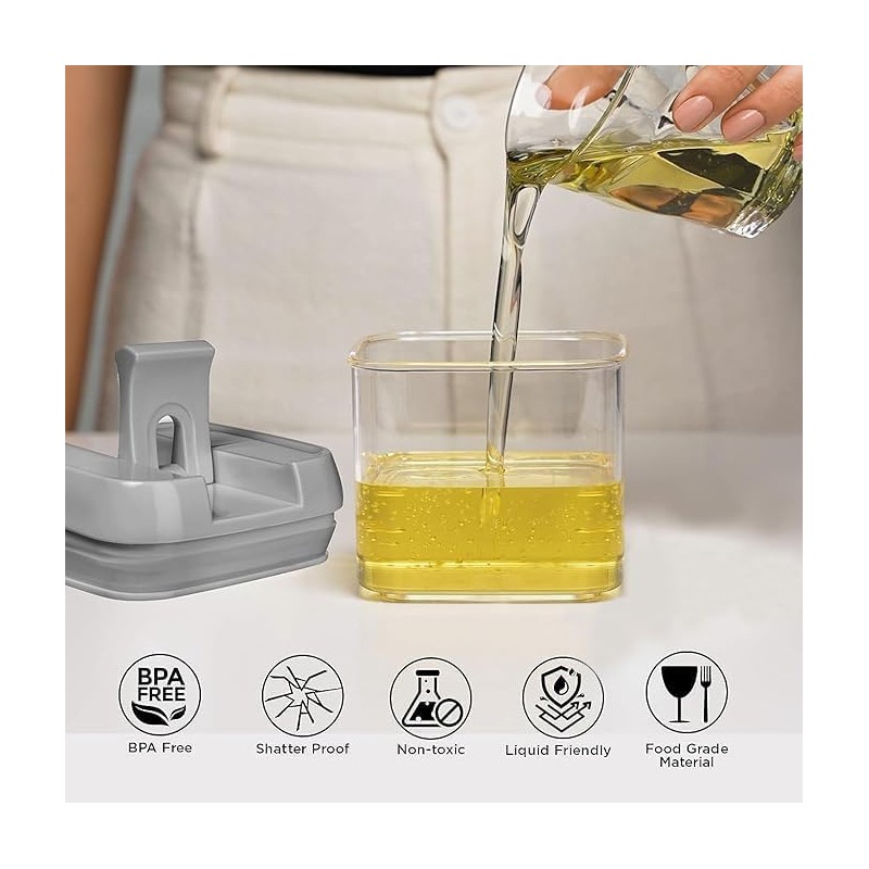 Shazo 9 PC Airtight Food Storage Containers - BPA Free