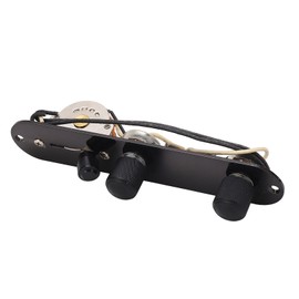 Prewired Loaded Guitar Control Plate 3 Way Fully Load Blade Switch for TL Electric Guitar Parts Black