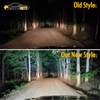 Partsam 6" LED Light Bar White 36W 6500K Super Bright