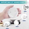 Shower Curtain Rod Holders for Wall – Kitosun Adhesive Tension
