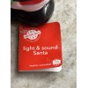 Greenbrier Christmas Light/Sound Santa Motion Activated 6 Inches