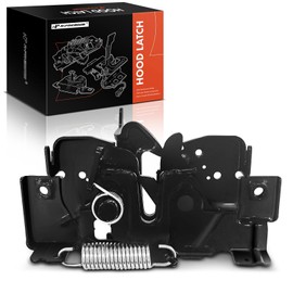 A-Premium Front Hood Latch Lock Assembly Compatible with Mazda Vehicles - 6 2003-2008, Without Alarm System Latch, Front Hood Lock - Replace# GJ6A56620E