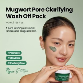 AXIS-Y - Mugwort Pore Clarifying Wash Off Pack - Mascarilla Exfoliante