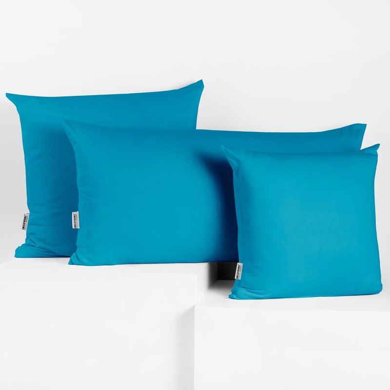 DecoKing 2 x Pillowcases 50 x 50 cm Jersey Cotton
