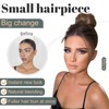 Hairro Human Hair Bun Hairpiece Remy Scrunchies Updo For Women