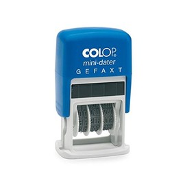 COLOP Date Stamp S160L4 and Operating Holiday Stamp Date Elbst – Faxed)