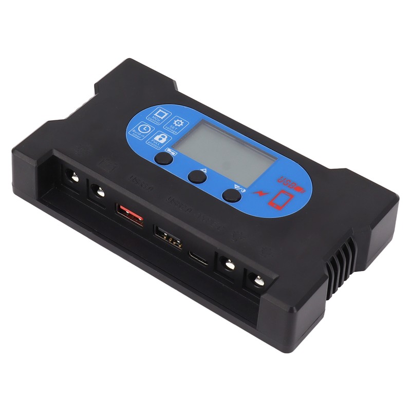Solar Control Dual USB Type C DC Fast Charging Solar